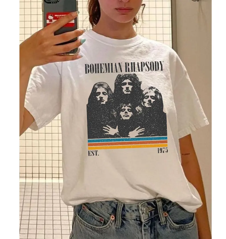 

Рубашка Queen в богемном стиле Rhapsody,