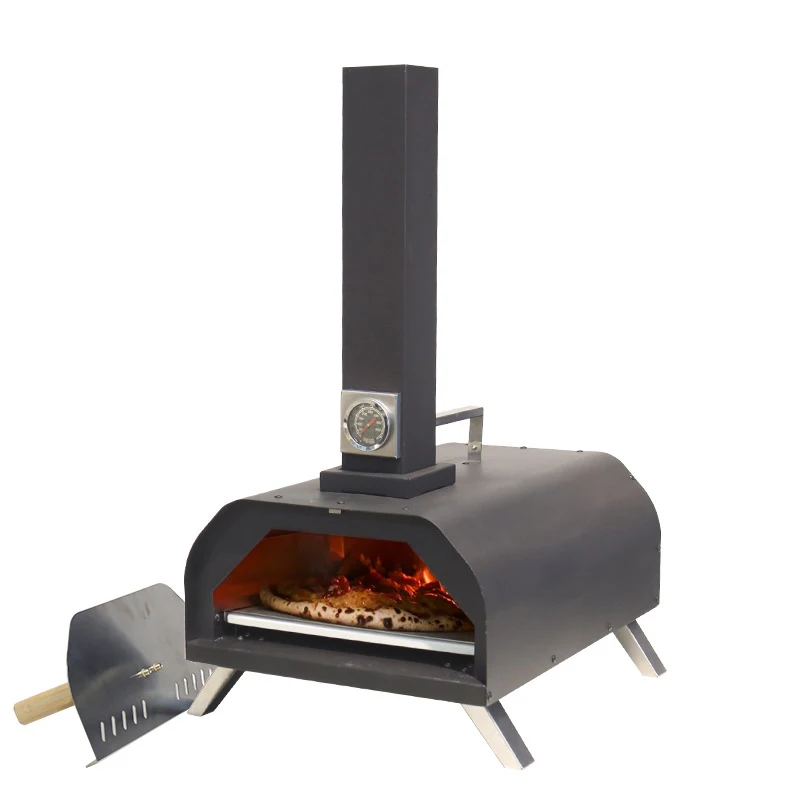 11/12/13inch Outdoor Oven Charcoal Fired Maker Portable Outside Stainless Steel Grill&Pizza Waterproof for Backyard Camping - view 5