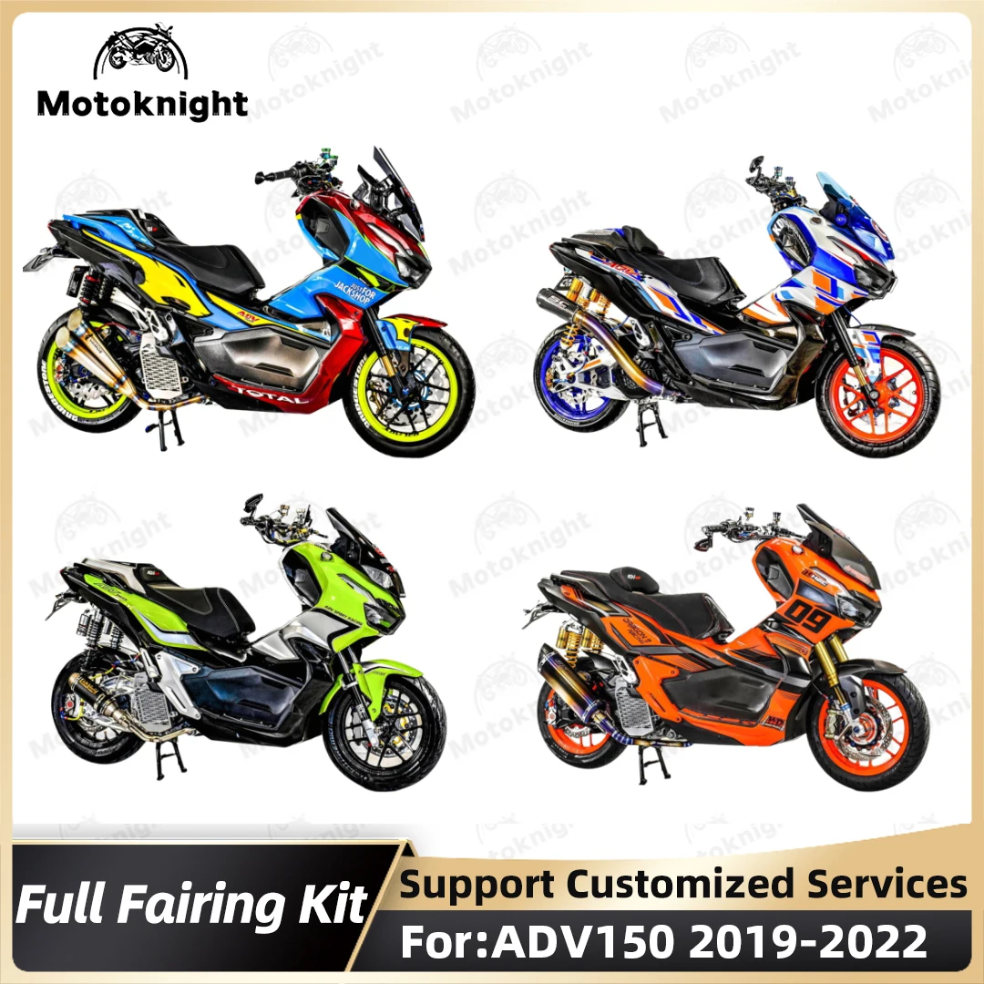 Fit For Honda ADV150 2019 2020 2021 2022 Fairing Kit Full Set Motorcycle Fairings Painted Bodywork New ABS Plastic