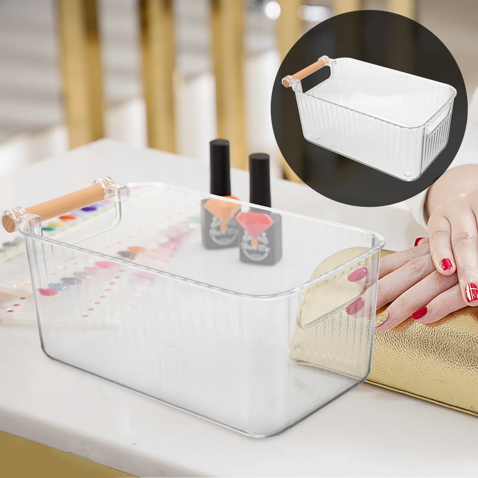 Nail Art Accessory Bowl Soaking Container for Nail Treatment Softening Dead Skin Practical Gift for Women 2023 Trending Product