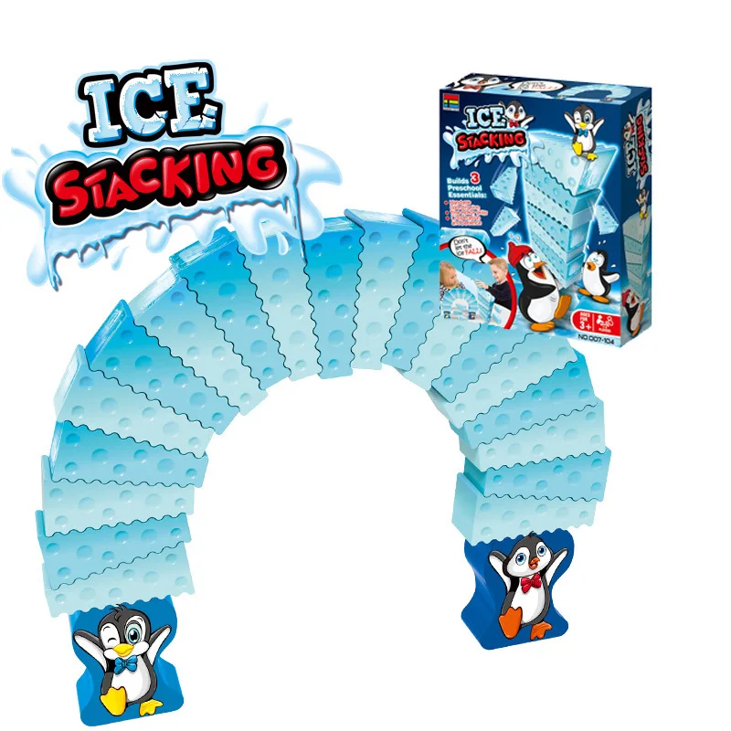 

Ice penguin Stacking Board Game toys for kids party competitive sports game parent-child interaction Puzzle education gifts