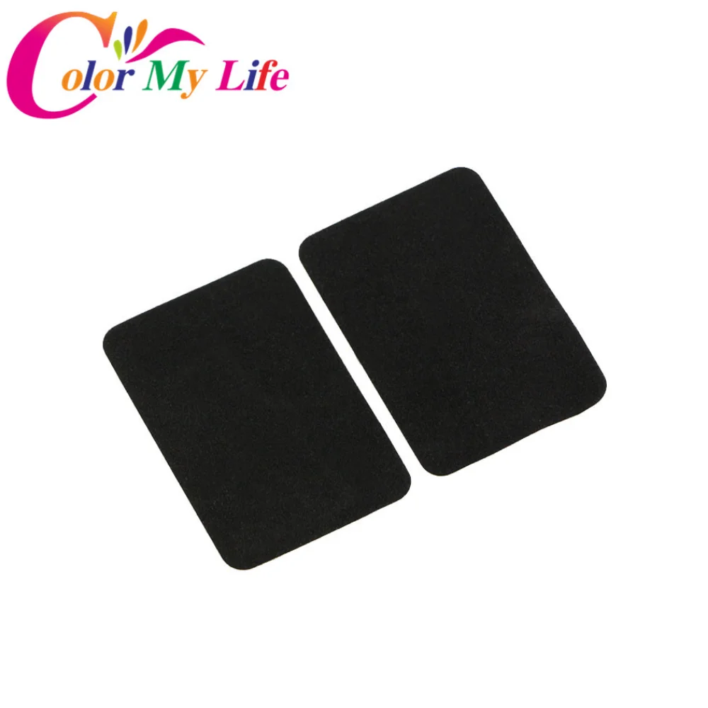 2Pcs/Set Black Auto Car Safety Belt Buckle Anti-collision Stickers Protective Pads Anti Noise Quite Lock Clip Protector