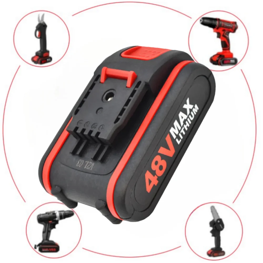 بطارية ليثيوم أيون عالية الطاقة 48 فولت 2500 مللي أمبير في الساعة أدوات كهربائية ومناشير بديلة للبطارية
