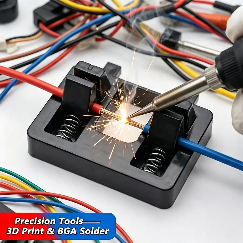 1/3/5/10Pcs Wire Welding Clamp Professional Adjustable Portable Solder Fixture Spring Quick Clamp Release Soldering Iron Brazing