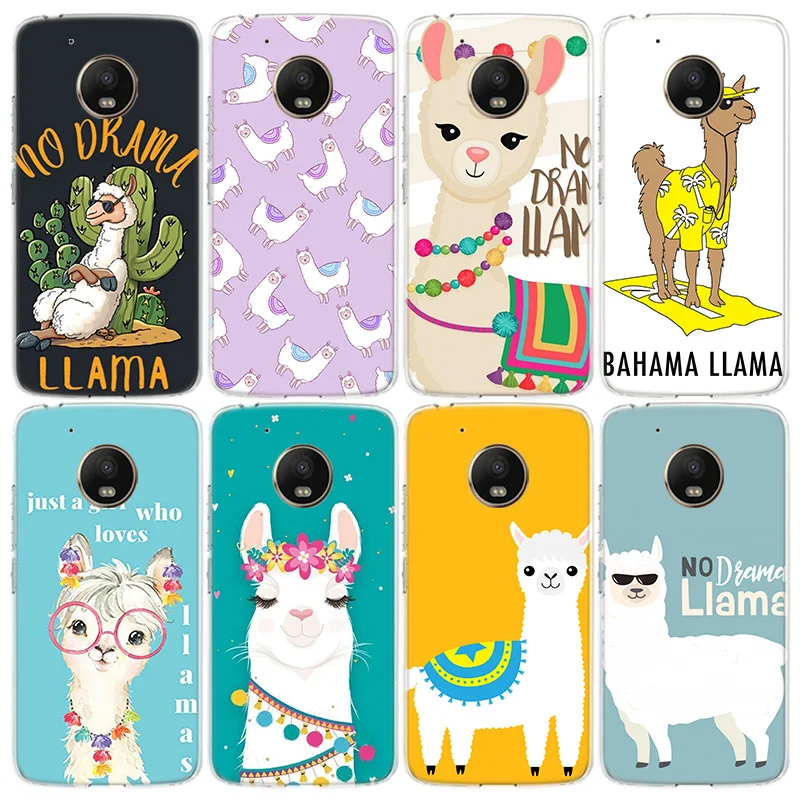 Prob Lama Llama Alpacas Phone Case For Xiaomi Poco X3 GT X4 NFC M4 M5 M5S X6 X5 Pro 5G M3 Mi F6 F5 F4 F3 F2 F1 TPU Cover Ca