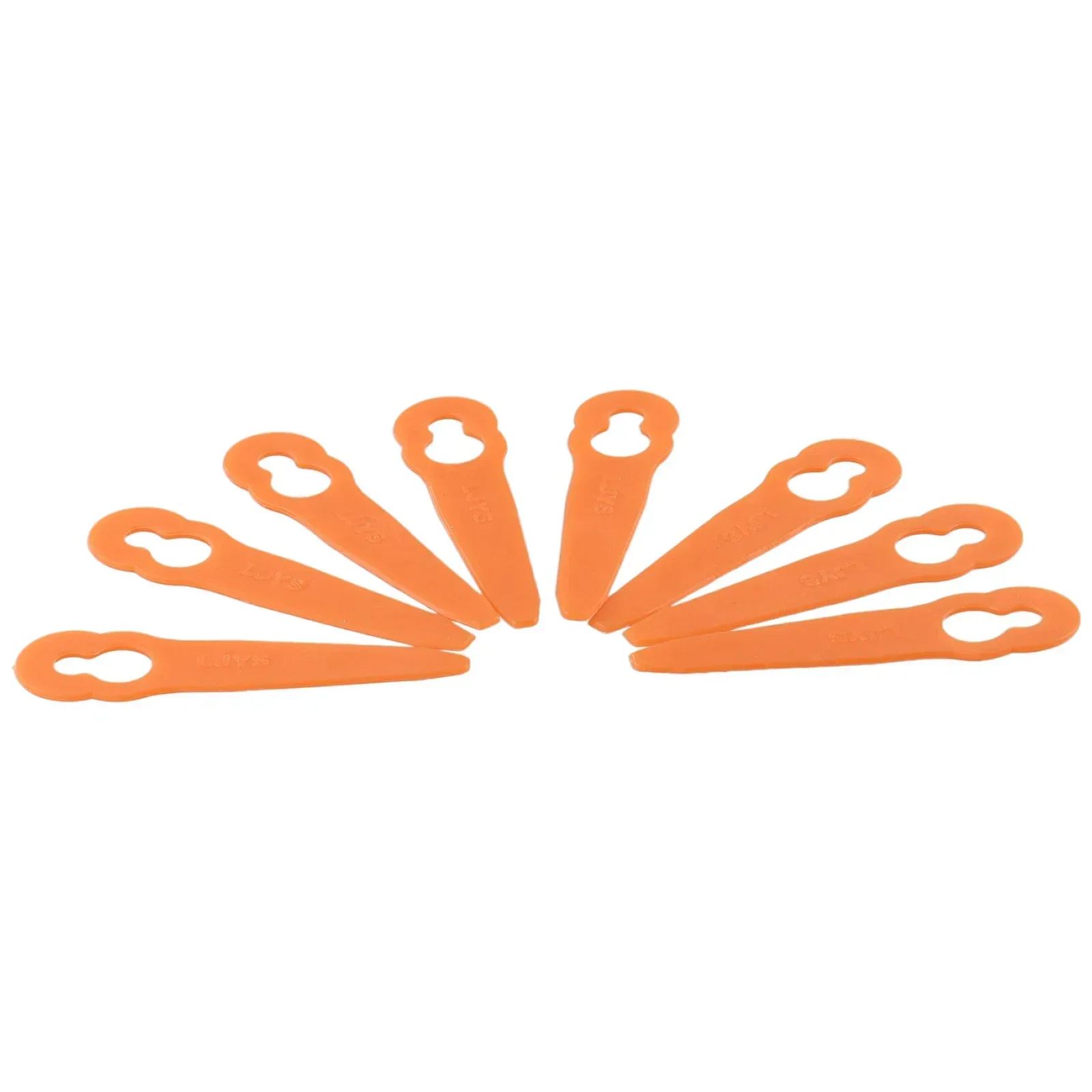 40pcs 84mm Plastic Blades For FSA 45 Cordless Strimmer Grass Trimmer Mowing Head Garden Power Tool Accessories Spare Part Orange image 6