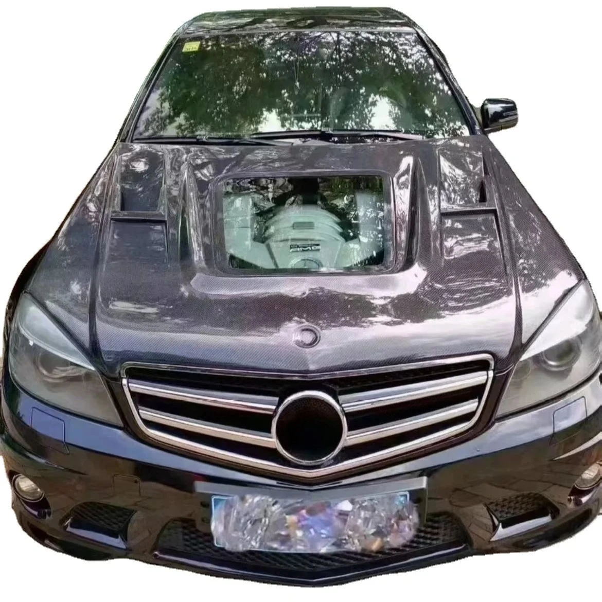 

Прозрачная крышка машины для Mercedes-Benz E-class Coupe W207 E300 E350 E500 E260 09-13 14-17 Капот из углеродного волокна