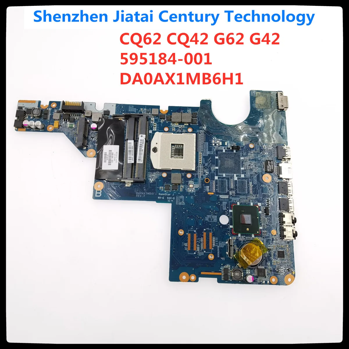 

For CQ62 CQ42 G62 G42 G72 laptop motherboard 595184-001 DA0AX1MB6H1 DA0AX1MB6F1 HM55 fit Tested Original