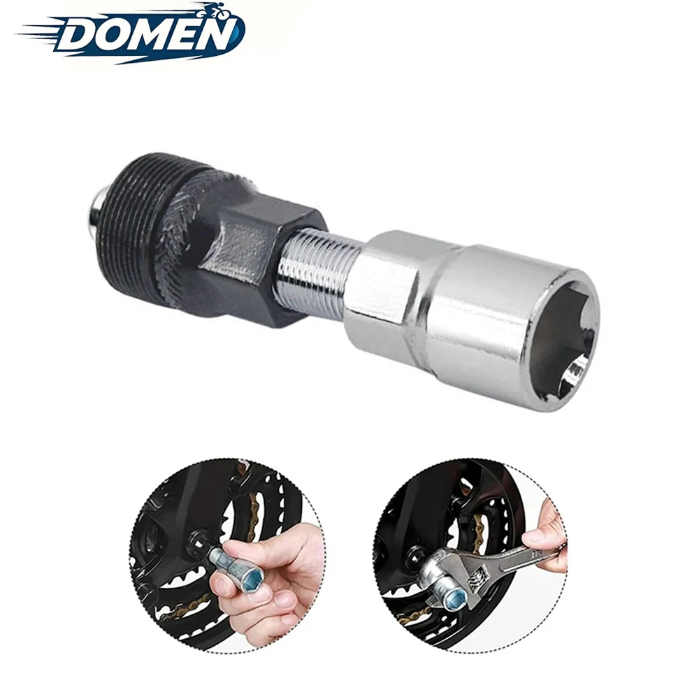 Domen extrator de reparo de manivela de bicicleta, removedor de suporte inferior de bicicleta, extrator de manivela, removedor de pedal, ferramenta de reparo de bicicleta