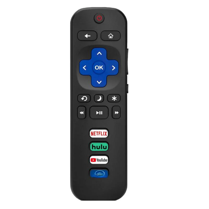 Replace remote control compatible with TCL/Hisense/An/Sharp/Element/Westinghouse/Philips, etc. Only applicable to Roku smart TV