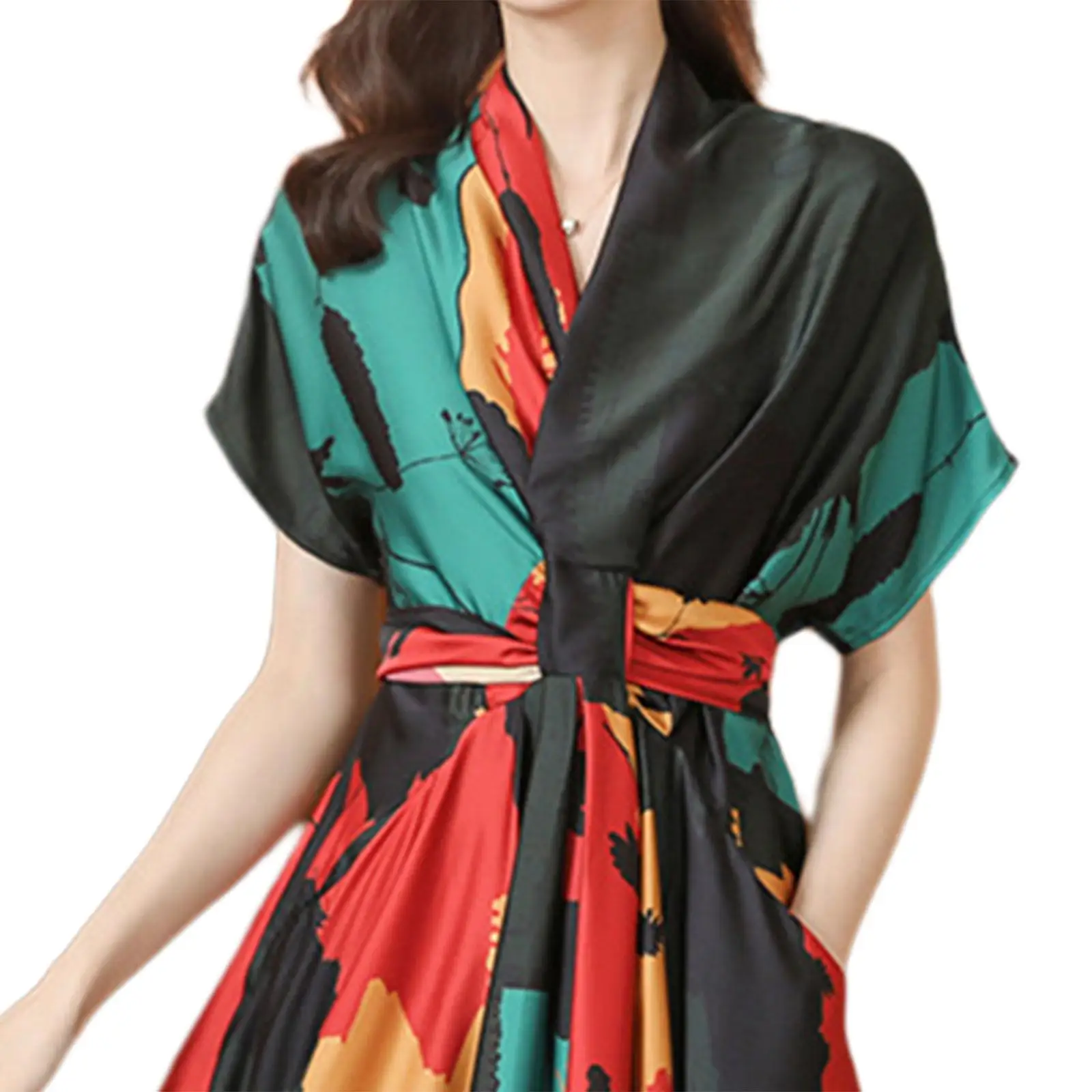 Women's Summer Dress Loose Vacation Fashion Elegant Lightweight Beach Casual