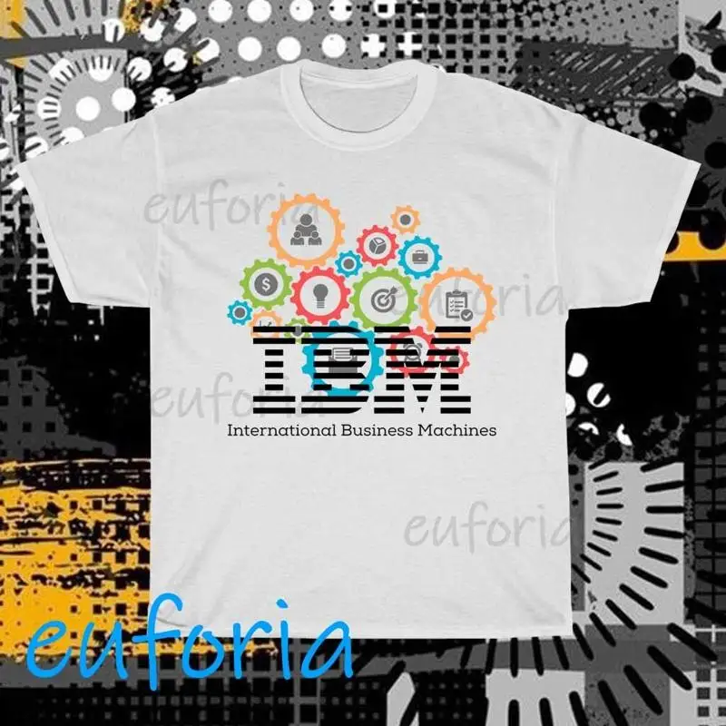 

Новая футболка с логотипом IBM International Business Machines, забавная, размеры от S до 5XL