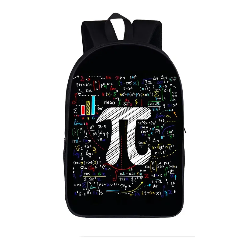 Mathematical Geometry / Magic Square Print Backpack Children School Bags for Teenager Laptop Backpacks Geek Pi Kids Book Bag