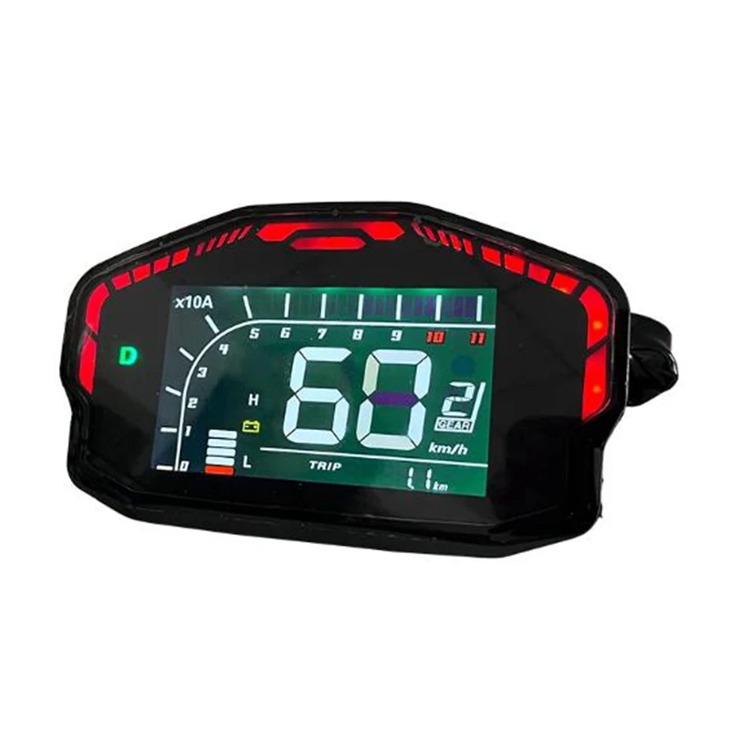 New Adjustable DKD ONE-LIN Communication Electric Scooter LCD Speedometer Display For Fardriver / Votol Controller