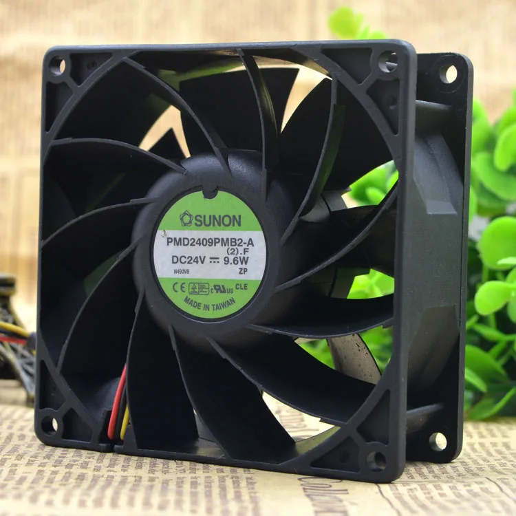 

НОВЫЙ ОРИГИНАЛЬНЫЙ PMD2409PMB2-A 24 В 9,6 Вт 3 провода 9038 90*90*38 мм 9 см ОХЛАЖДАЮЩИЙ ВЕНТИЛЯТОР