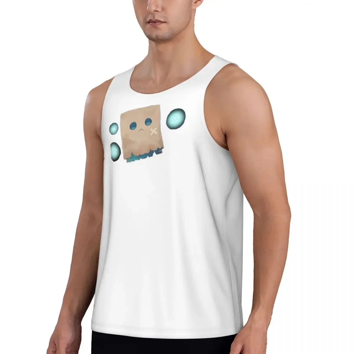 Quick Dry Nanashi Mumei - Nameless Friend Gym Tank Muscle Sleeveless Shirt Bodybuilding Breathable Vest