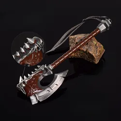 19cm Gorehowl Axe Garrosh Hellscream World of Warcraft Game Peripheral Weapon Collection Samurai Sword Birthday Gifts Toys Kid