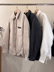 Cashmere Knitted Fabric High Quality Goose Down Coat