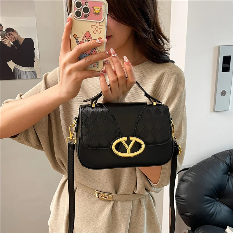 

Уникальная женская сумка через плечо, элитная минималистичная стильная винтажная модная дизайнерская кожаная повседневная сумка для отдыха