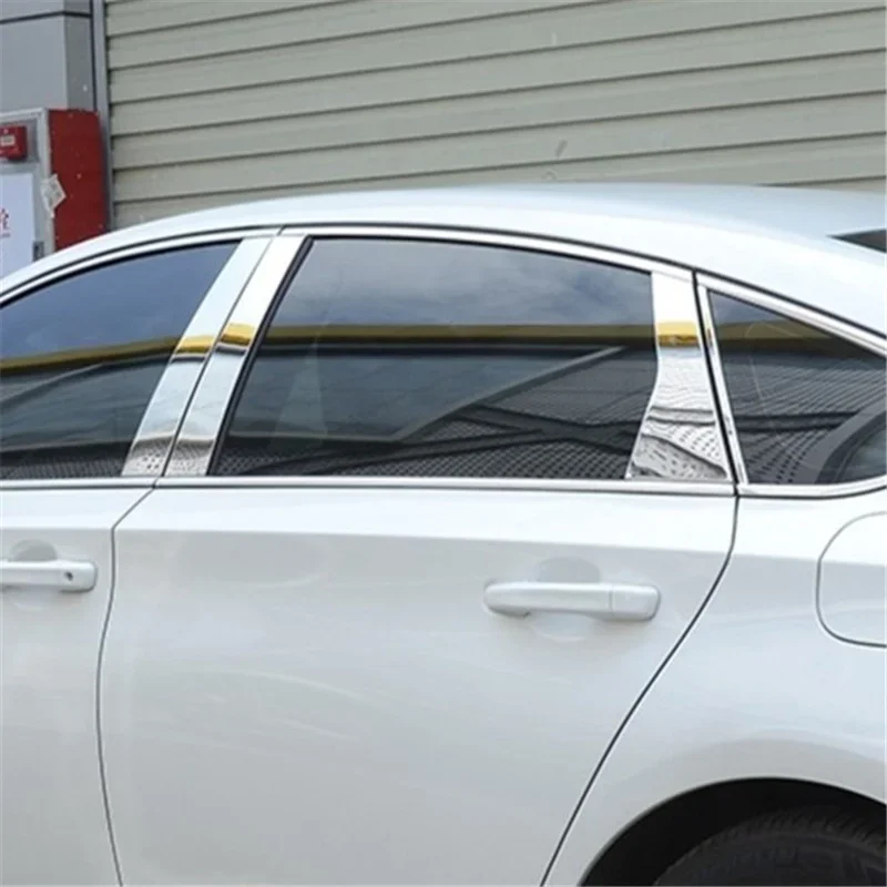 

WELKINRY For Honda Accord CV 10th 11th Gen 2018-2025 Car Body Door Window Central Middle B C Pillar Column Post Cover Trim