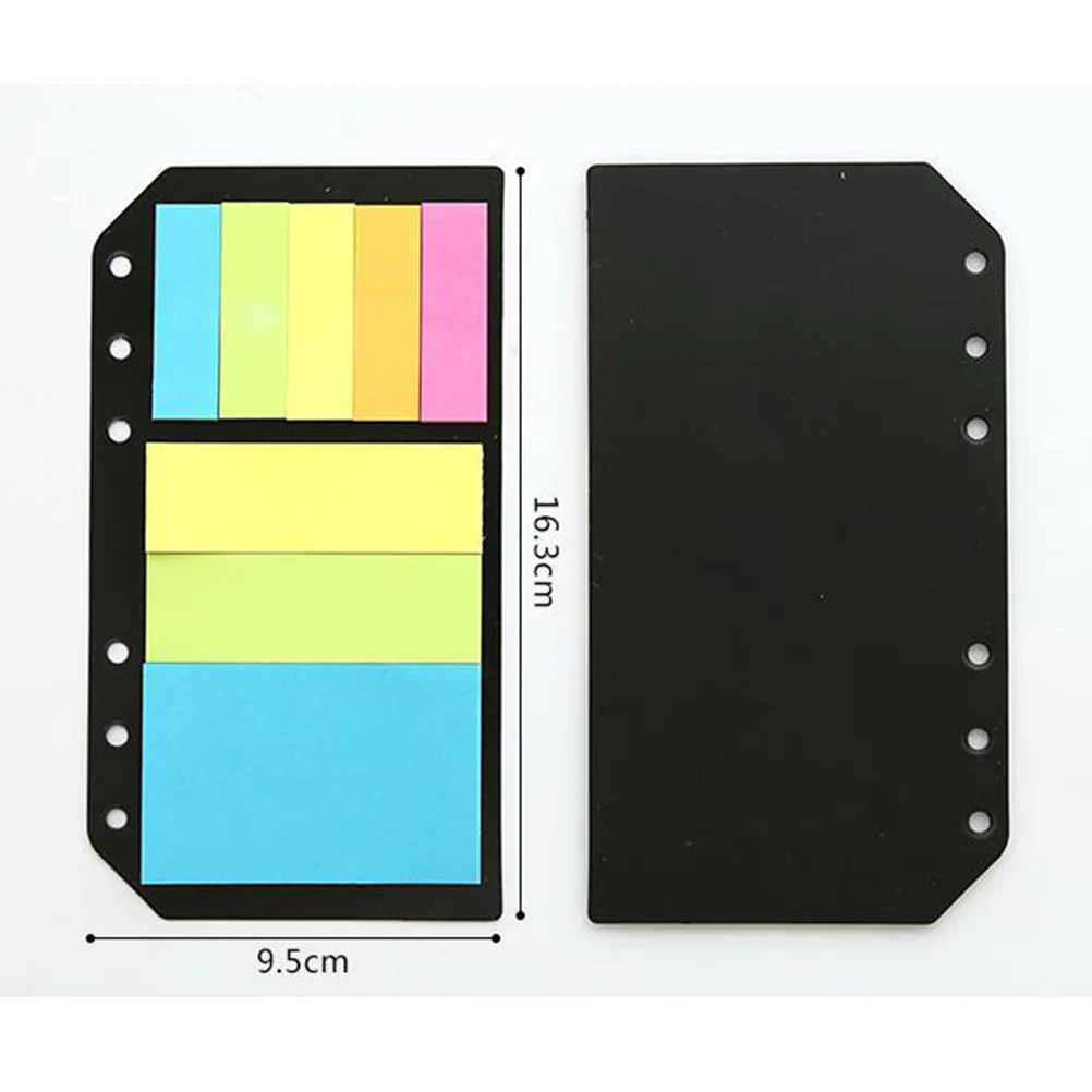 

Color Loose-leaf Self- N Times Label Bookmark Sticker Loose-leaf Fluorescent Paper Classified Index Stickers