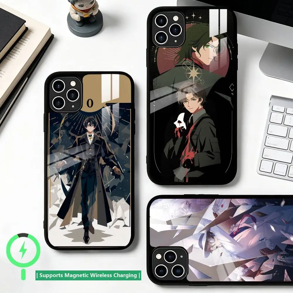 POP Lord Of Mysteries Phone Case For iPhone17,16,15,14,13,12,11 Plus,Pro Compatible with magnetic wireless charging