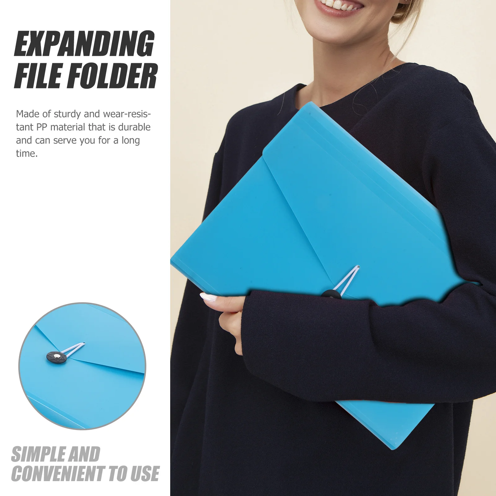 

Расширяемая папка для файлов с несколькими карманами, портативный органайзер для документов для студентов, офисные принадлежности, небольшой файл-гармошка