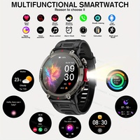 Sports Smart Watch (answer/make Calls), 1.45-inch HD Touch Screen Watch Fitness Tracker with Pedometer, Multiple Sports Modes