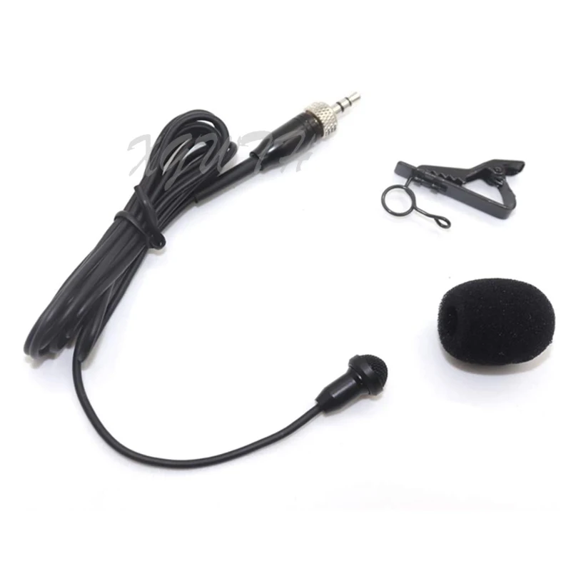 Micrófono Lavalier de solapa ME2 negro para Sennheiser G3 G4 ME2-II MKE2 sistema de micrófono inalámbrico con Clip micrófono omnidireccional de condensador