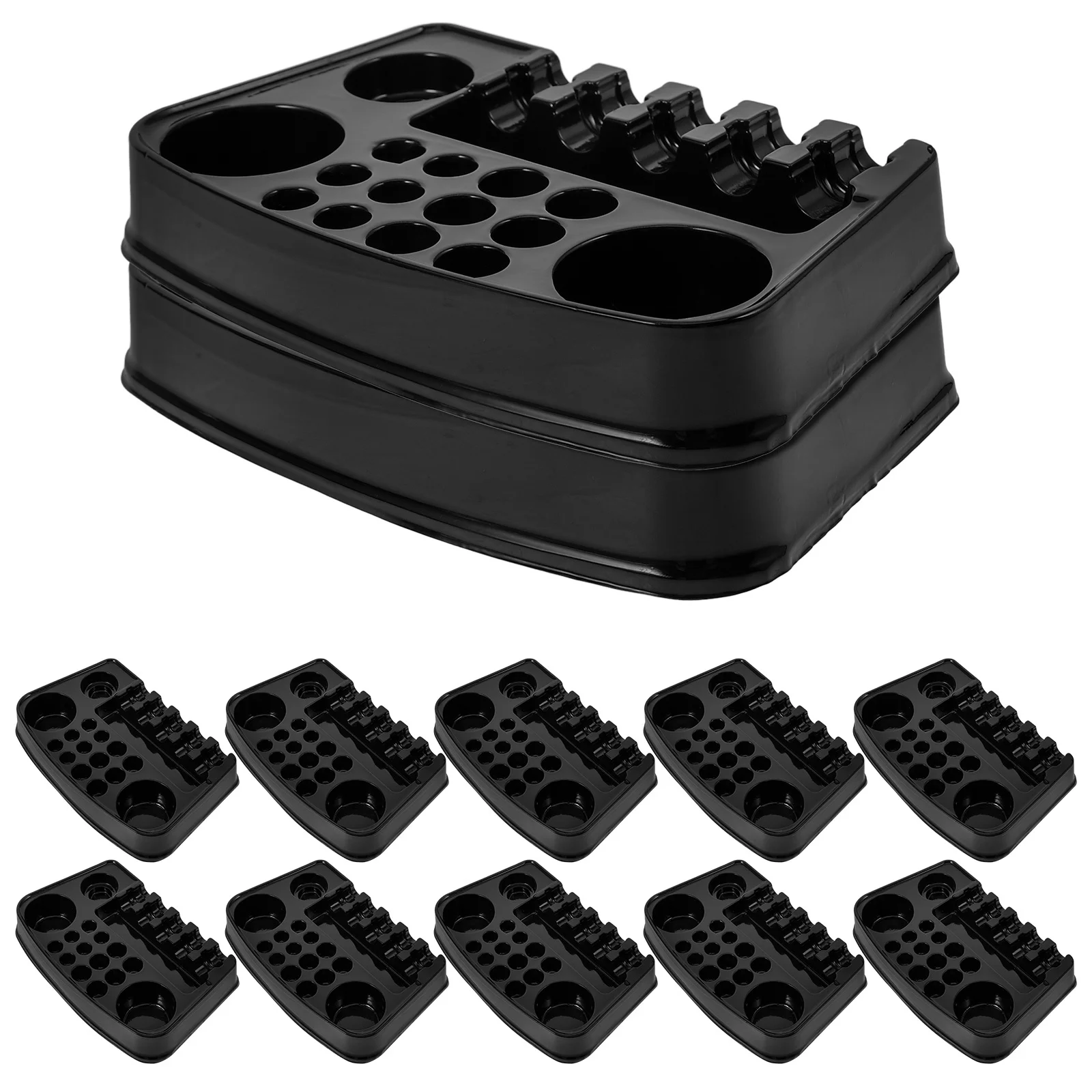 

12pcs Color Palette For Tattooing Small Ink Holders Plastic Pigment Containers Disposable Tattoo Supplies Ink Tray For Salon