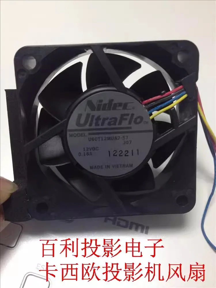 The new original for Casio XJ-M140 M150 M240 M250 M255 projector fan U60T12MUA7-57