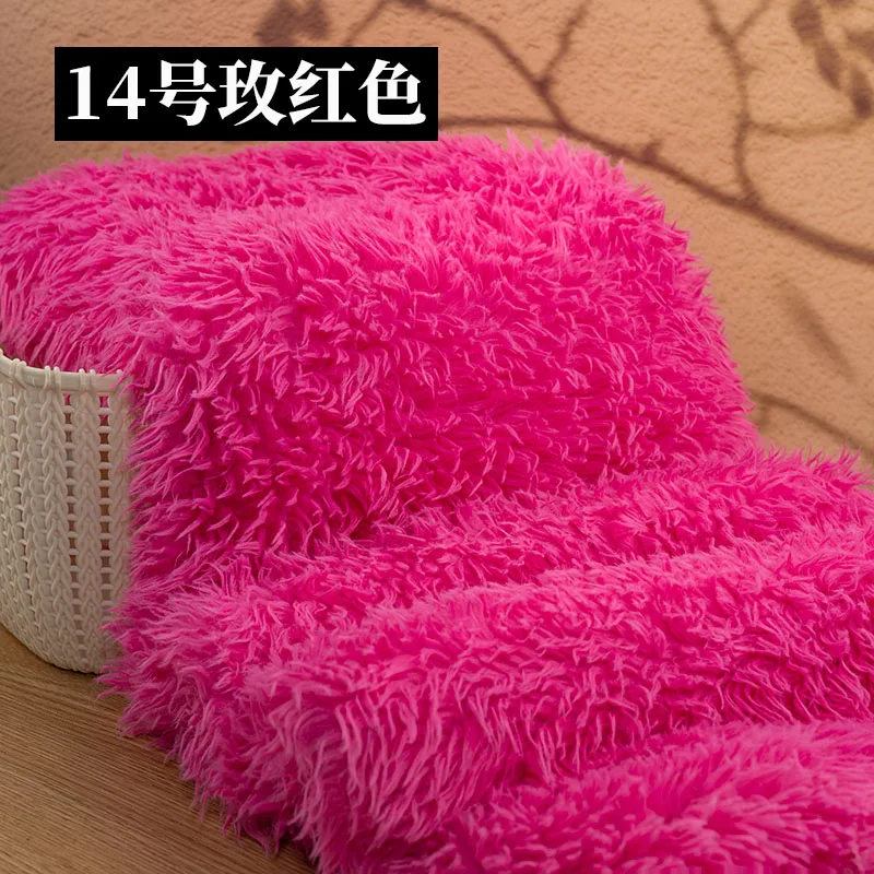 4Cm Tuscan Plush Fabric Long Haired Monster Toy Throw Pillow Fabric Handmade DIY Hug Fabric