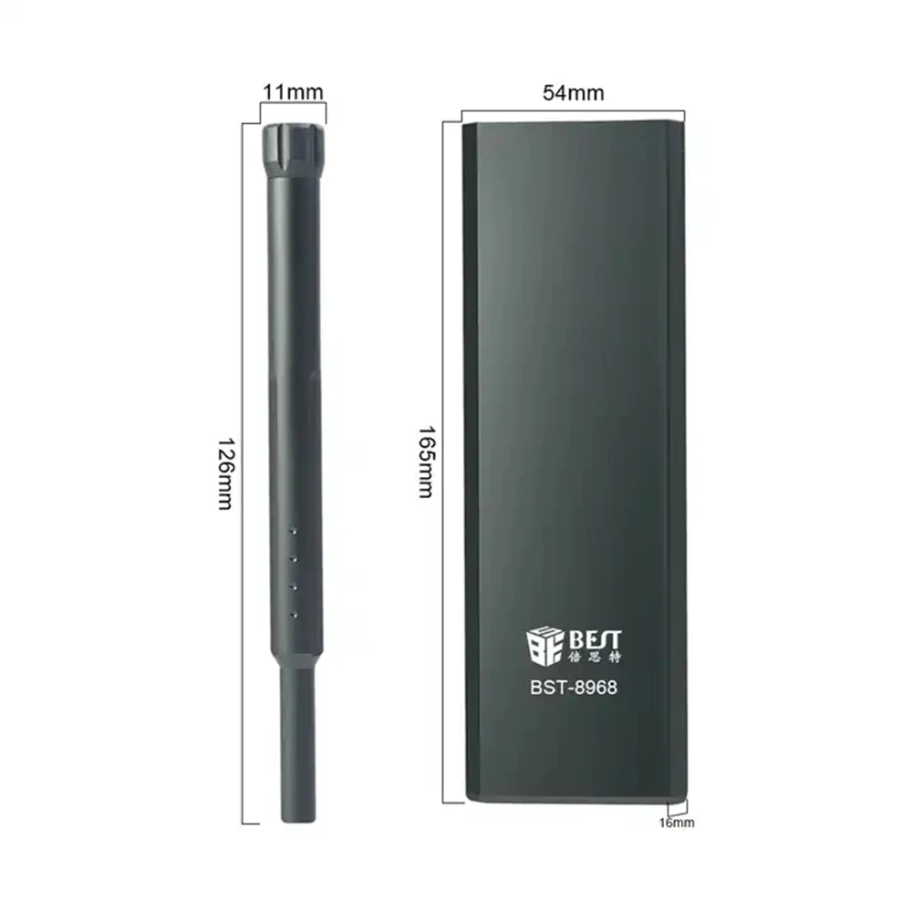 Juego de destornilladores electrónicos de precisión 72 en 1, brocas de controlador magnético reemplazables para iPhone, iPad, herramientas de reparación del hogar, BST-8968