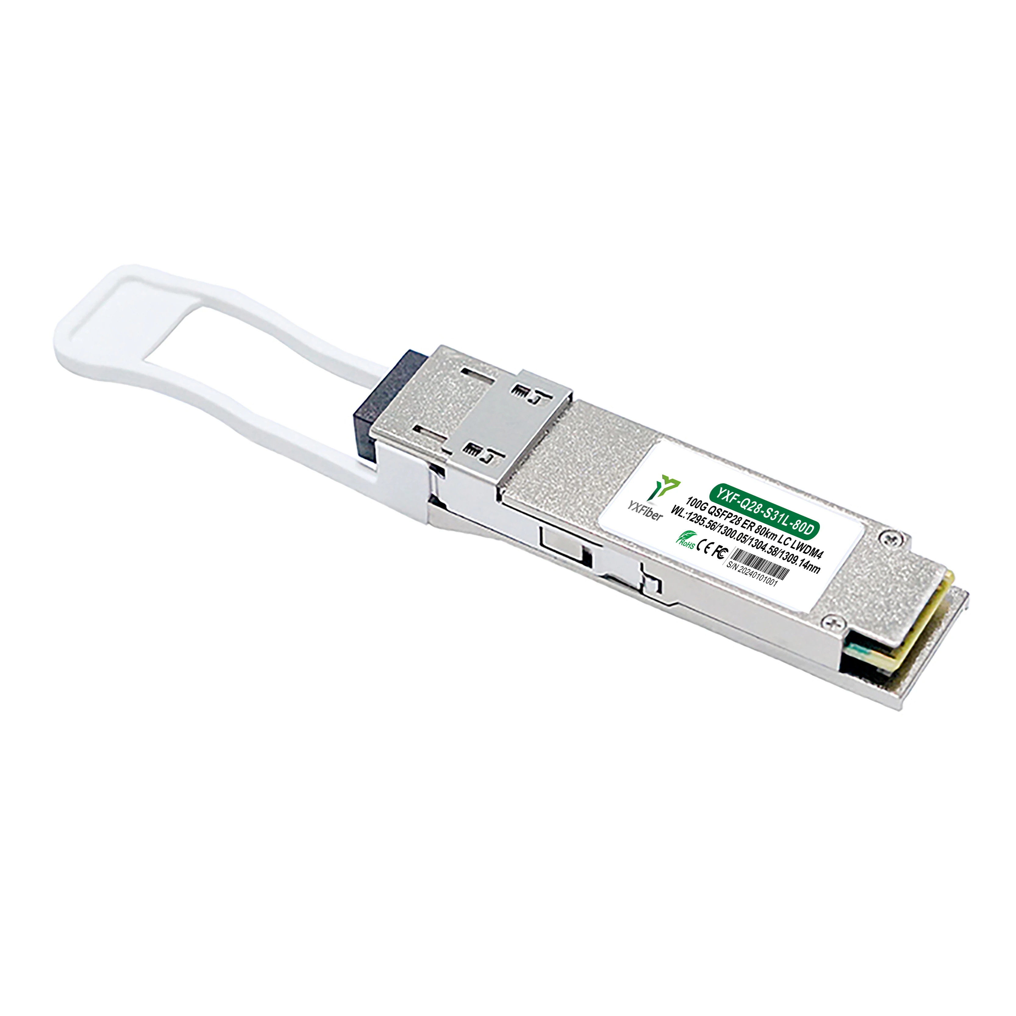 Высокоэффективный оптоволоконный модуль OEM 100 г оптический трансивер qsfp28