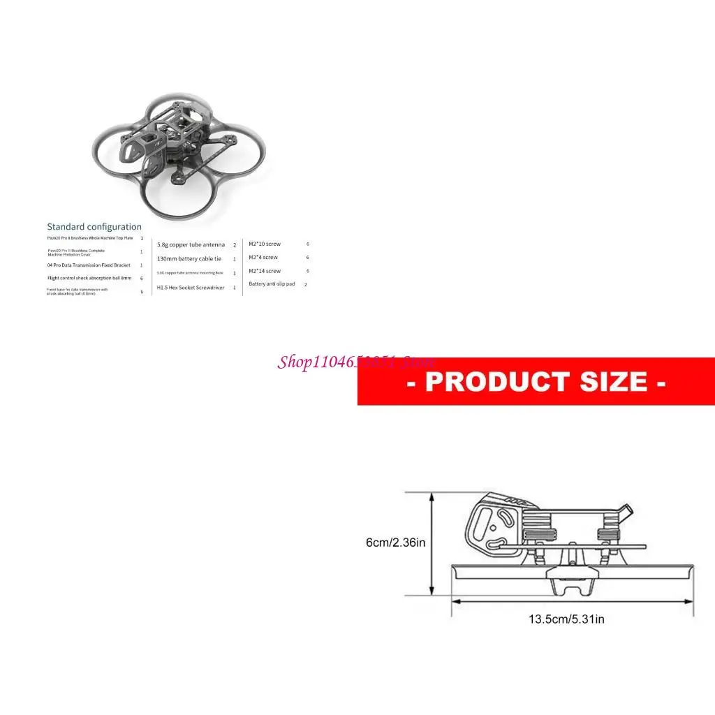 Powerful 900W Brushless Digital Communication Unit For Flying Equipment 