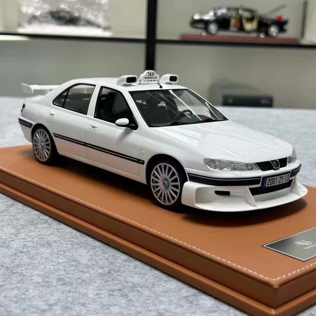 VEHICLE Art 1/18 For Peugeot 406 TAXI REF 684 Resin Diecast Model Car Gifts  Hobby White / yellow Ornaments Display Collection - AliExpress