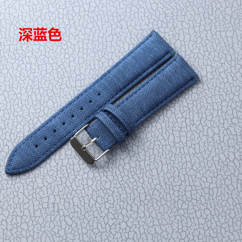 Skórzany pasek dżinsowy 10mm 1 – Canvas Strap Watch recenzja i cena