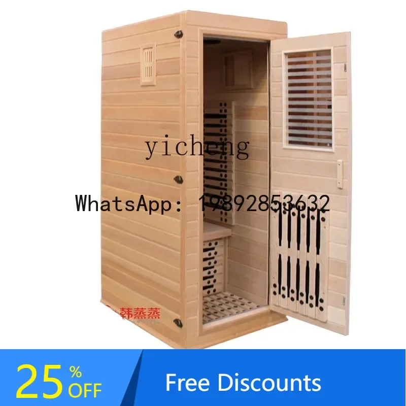 

Tourmaline Nano Steam Room Light Wave Household Far Infrared Steam Box Full Moon Sweating Sauna Box