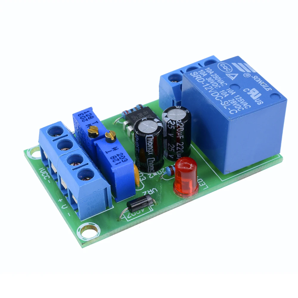 XH-M601 Smart Charger Power Control Panel Automatic Charging Power Supply 12V Battery Charging Control Board Module for DIY Kit