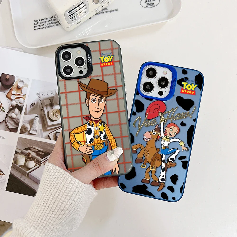 Cartoon Cute Toys Storys Phone Case for Samsung Galaxy S24 S23 S22 S21 S20 Note20 Ultra Plus FE J7 Prime M31 5G Hard PC Cover