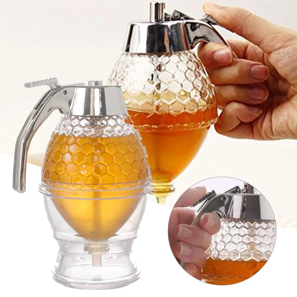 

Practical Honey Squeeze Bottle Hangheld Delicate Squeeze Pot For Squeeze