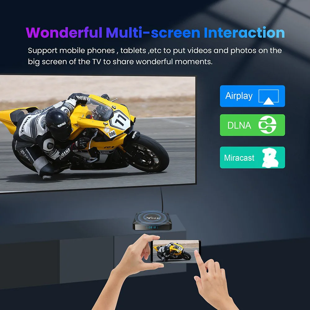 Tv Box Android 14.0 GREVA Android TV Box 14.0 – 8K UHD, 2GB RAM 32GB ROM, WiFi6 E Bluetooth 5.0, MINI14 Smart Box Tv Box Android 14.0 GREVA Android TV Box 14.0 – 8K UHD, 2GB RAM 32GB ROM, WiFi6 E Bluetooth 5.0, MINI14 Smart Box