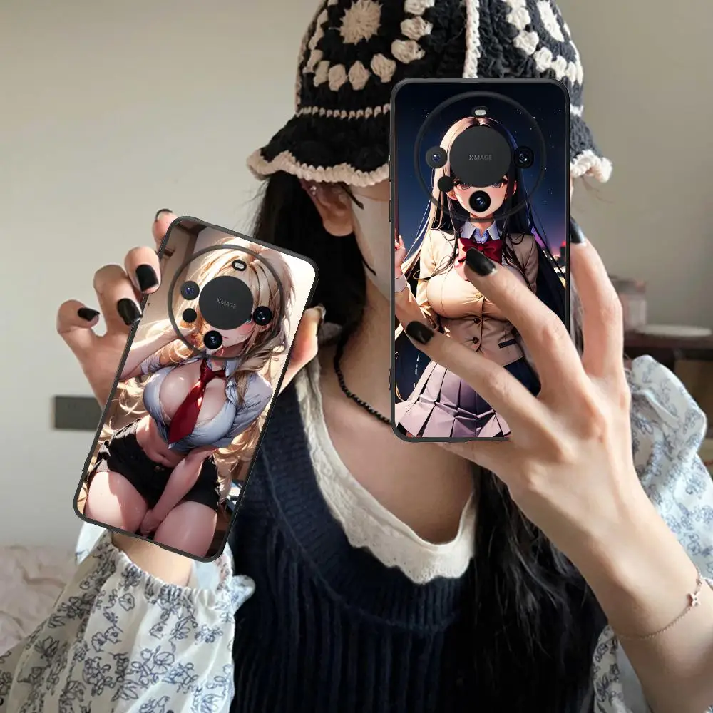 

Чехол для телефона JK School Uniform Girl для Huawei Mate 60 50 40 30 20 10 Pro Plus Lite E 5G с цветным принтом, красивый чехол для смартфона