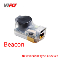 VIFLY Beacon Wireless Drone Buzzer 80mah Self-Powered Gyro LED 105DB for DJI Quads Any Drones Up To 30 Hours Working Time