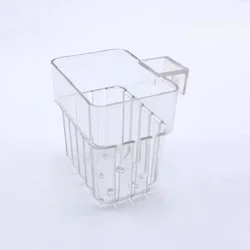 Hydroponic Planting Basket for Fish Tank Aquarium Water Grass Cup Multiple Plant Landscape Bubbles Fish Bubbles Eco-Friendly Aqu