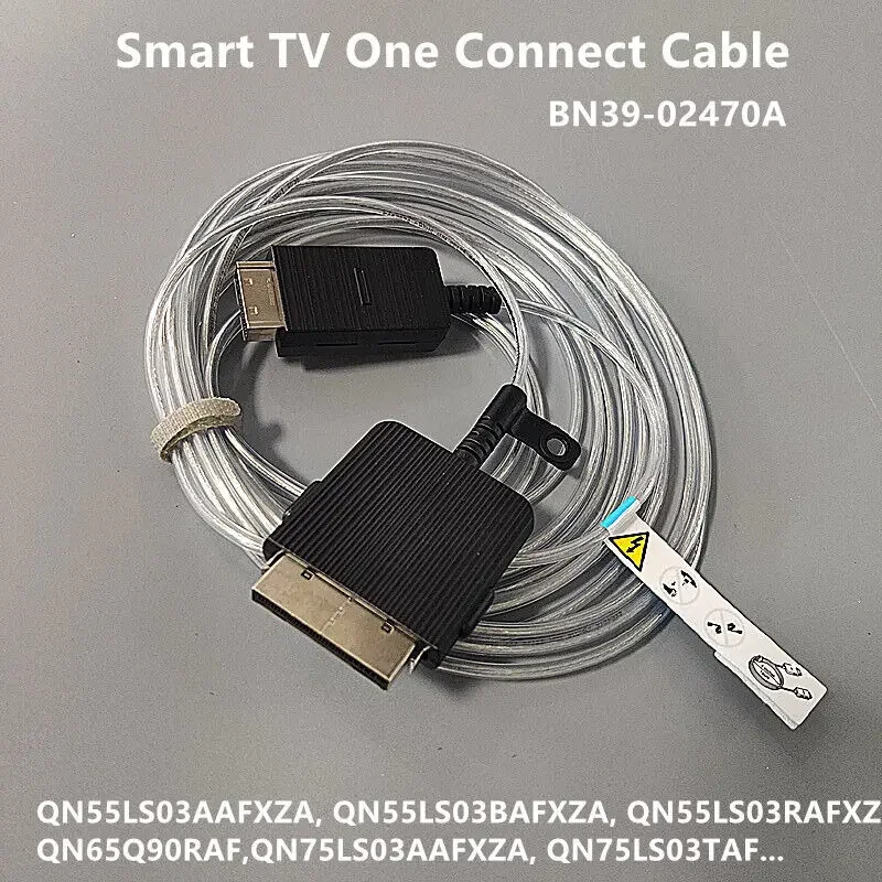 NEW BN39-02470A 5m One Connect Cable is for QN43LS03TAF QN43LS03RAF QN49LS03RAF QN50LS03TAF QN55LS03RAF QN65Q90RAF QN75Q90RAF TV