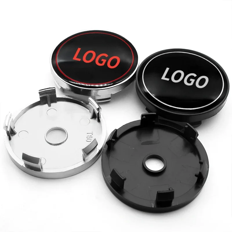 

4pcs 60mm 56mm Car Rim Refit Creative Covers Badge Sticker Wheel Center Hub Emblem Caps for