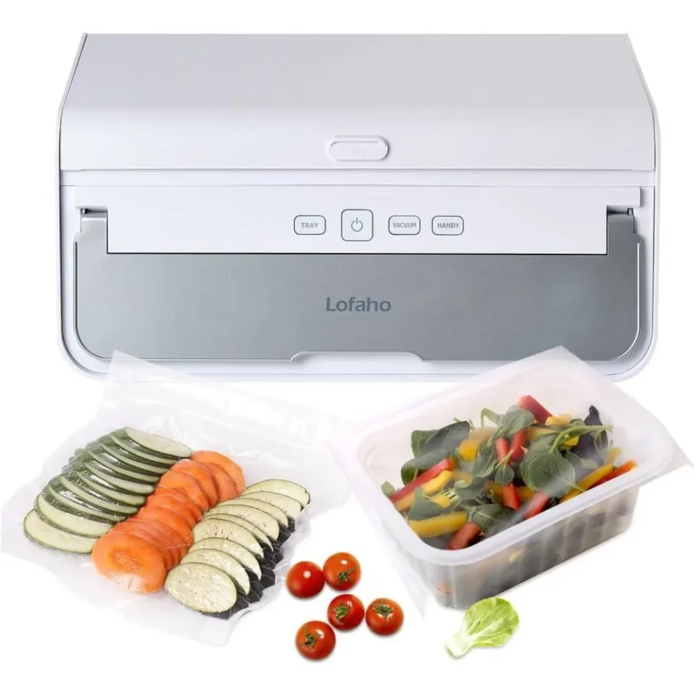 3-in-1 Magic Vacuum Sealer Machine for Food Storage Air-Top & Hose Handheld Vacuum Sealer Include 5 Sealing Bags