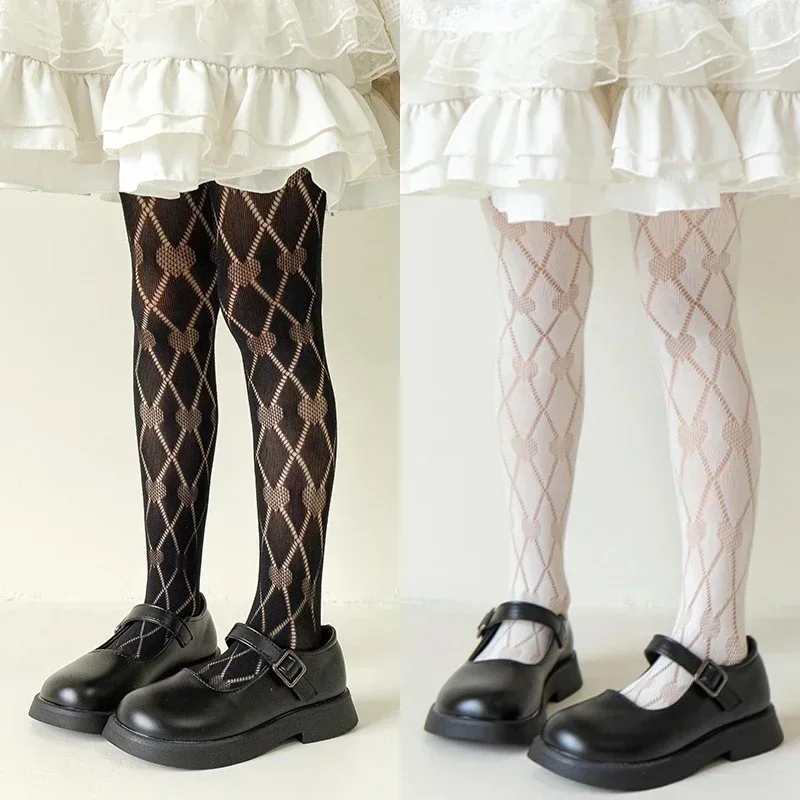 

Thin Breathable Baby Girl Tights Kids Dance Stocking Sock Children School Uniform Tights Princess Lolita Lace Pants Pantyhose