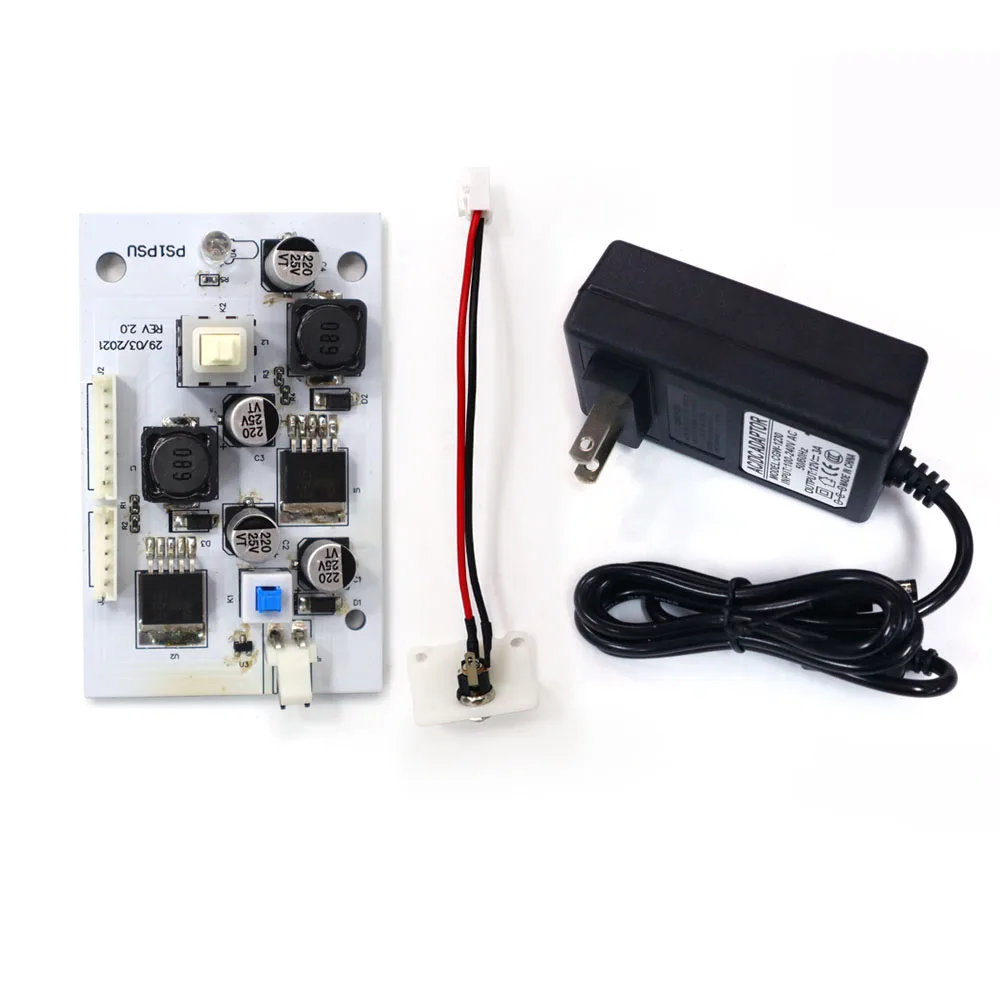 Hispedido PS1PSU alimentatore cc 12V Rev 2.0 sostituzione per PS1 Playstation 1 Fat Console adattatore ue/AU/US/UK